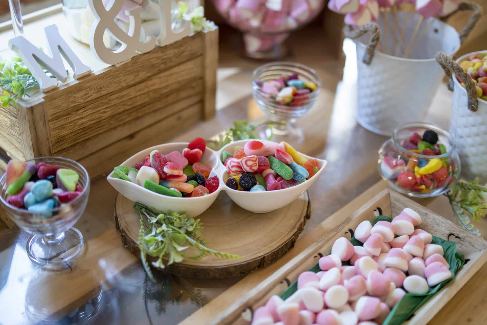 wedding candy bar