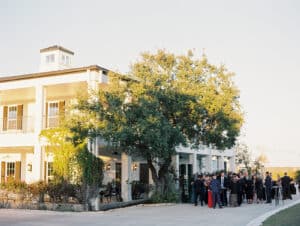 Gold hour light, Texas Hill Country views at Kendall Point. Perfect for a Taylor Swift Wedding Venue. 